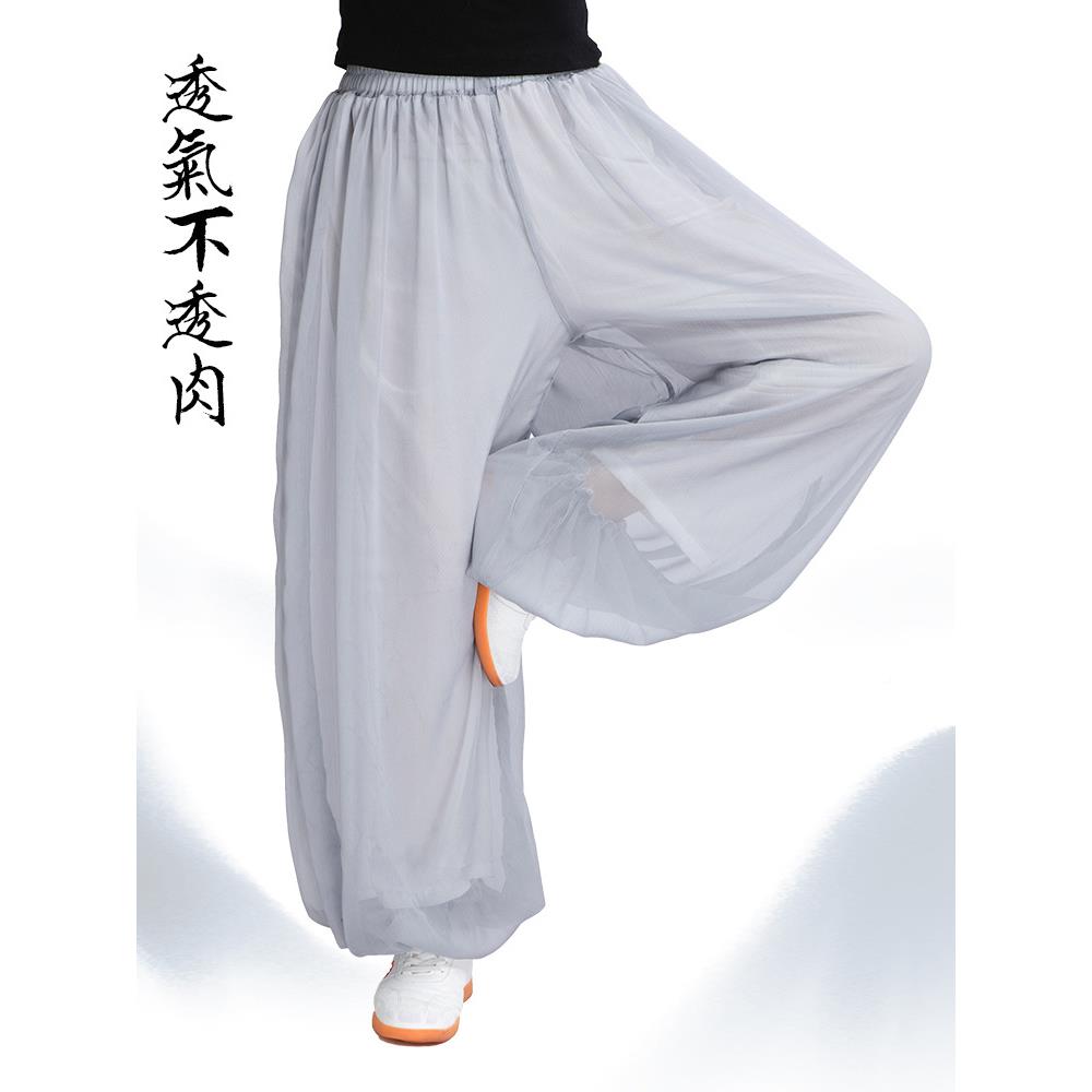 练透太极武术裤八段锦功裤气宽松飘逸太极服女新款RYF夏季