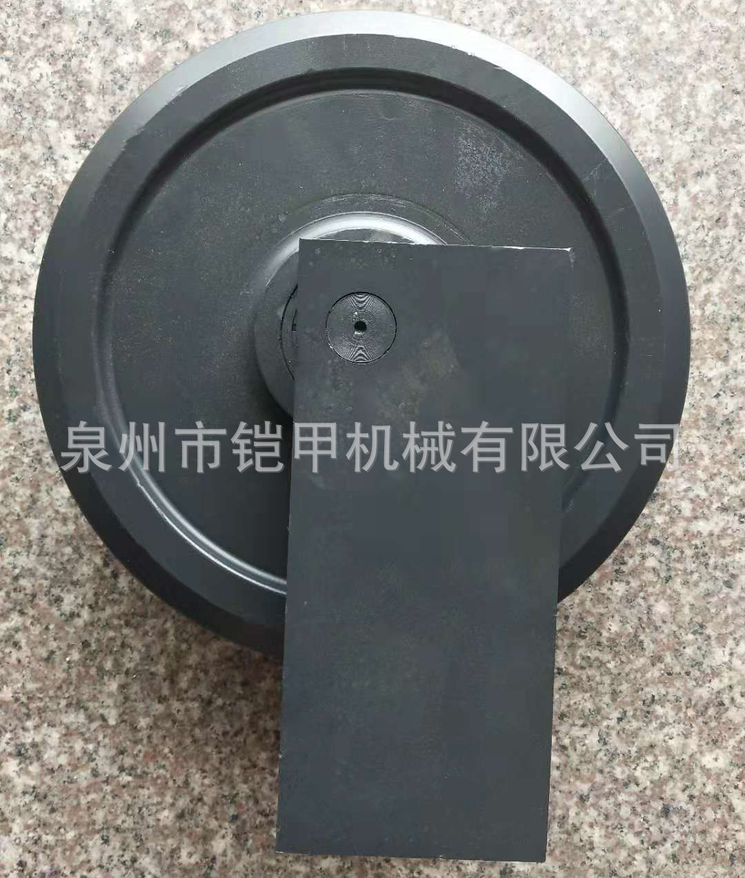 洋马15引导轮 VIO15导向轮 橡胶链/铁链用转向轮 微挖机底盘配件