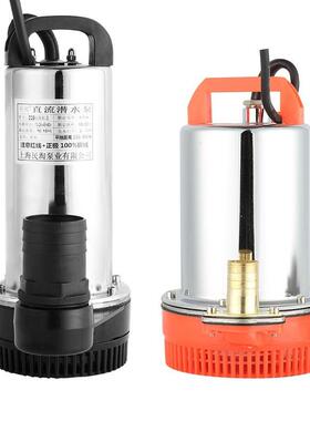 ZQB体积高扬程款12v24v8v60v大功率林船泵浇菜灌溉洗小车园4喷泉