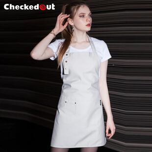 多米G来围裙定制LOO厨腰房家OGK用围裙做饭围男西餐厅美围甲裙女