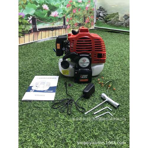 两冲程11E40F-5DE40汽F5D手电一体油机绿篱机汽高枝锯割灌-机动力