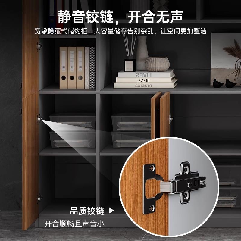 网红文件资柜档案柜办EB公料室办储物柜柜家用防尘书柜置物柜公柜