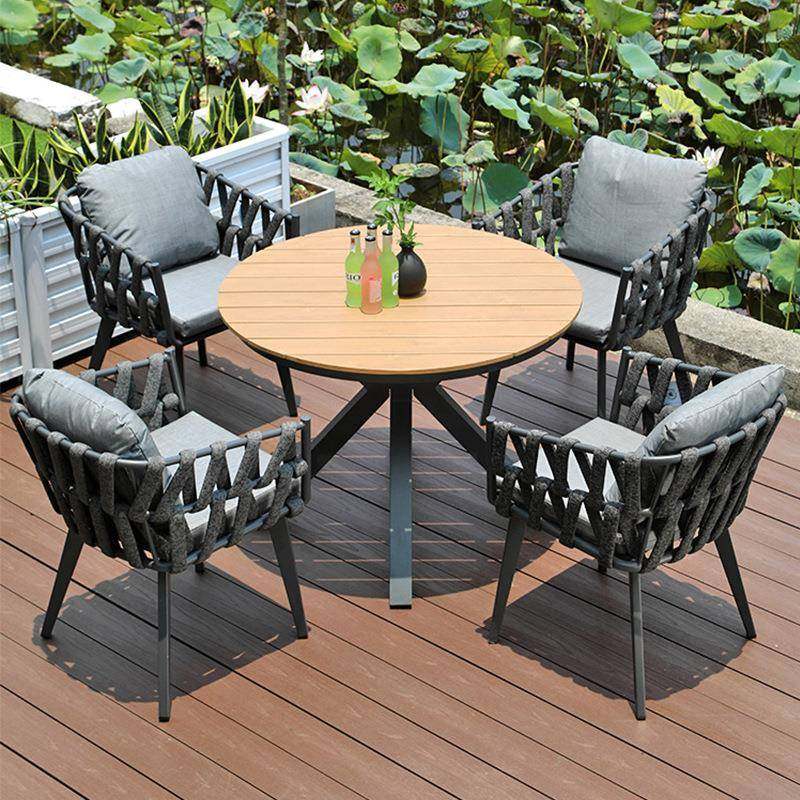 户外实木具桌椅组木合露天花园庭家院室外休闲茶几酒店绳编柚9737,住宅家具,户外沙发,淘宝优惠券,粉丝福利购,淘宝优惠卷