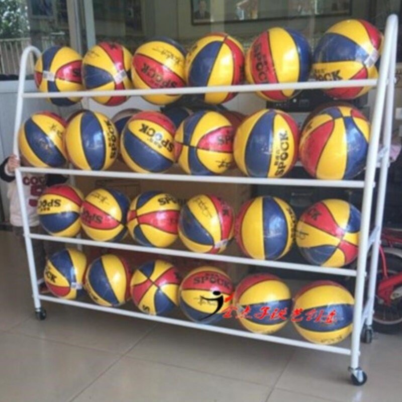 篮球收纳架 幼儿园球类架子儿童足球架装篮球框置球架放球的架子