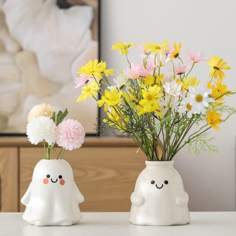 陶瓷水培花瓶情侣花器套