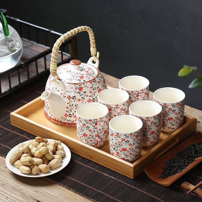 特价大号茶壶茶盘陶瓷青