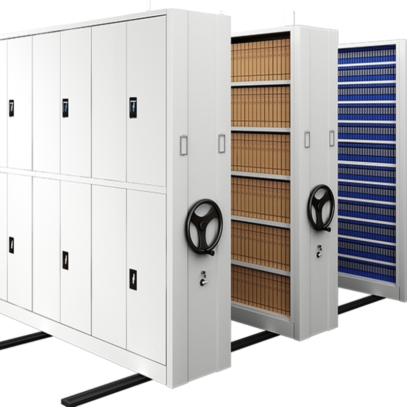 密集架密集柜智能财务手动密集电动医院办公档案手摇手摇式凭证柜