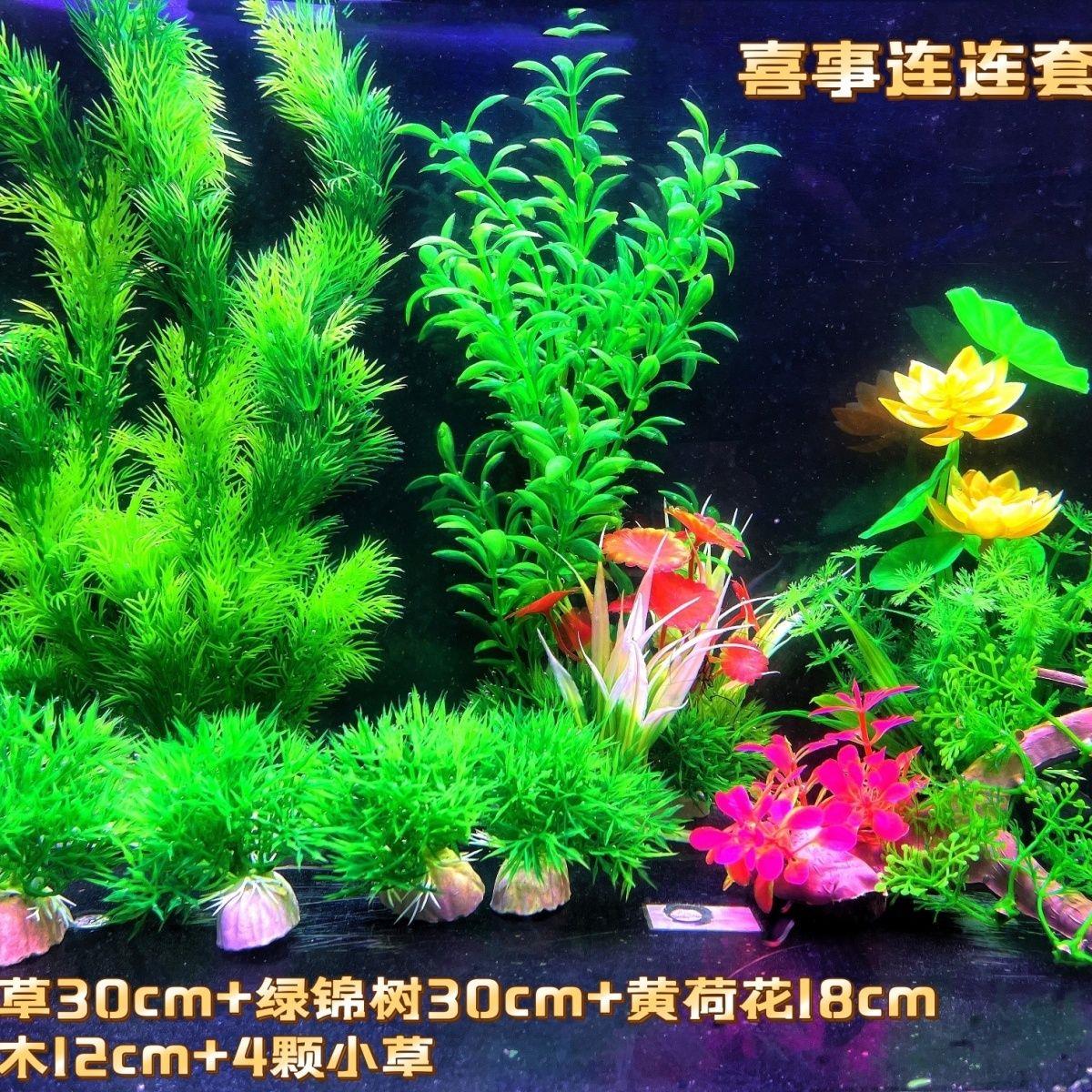 大鱼缸造景装饰仿真水草