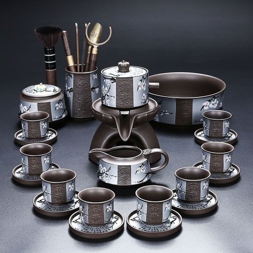 紫砂茶具新款套装家用高档轻奢懒人自动泡茶神器功夫茶壶茶杯全套