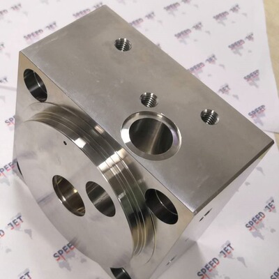 水刀零配件左油缸端盖|高压油缸端盖130008,007303-2