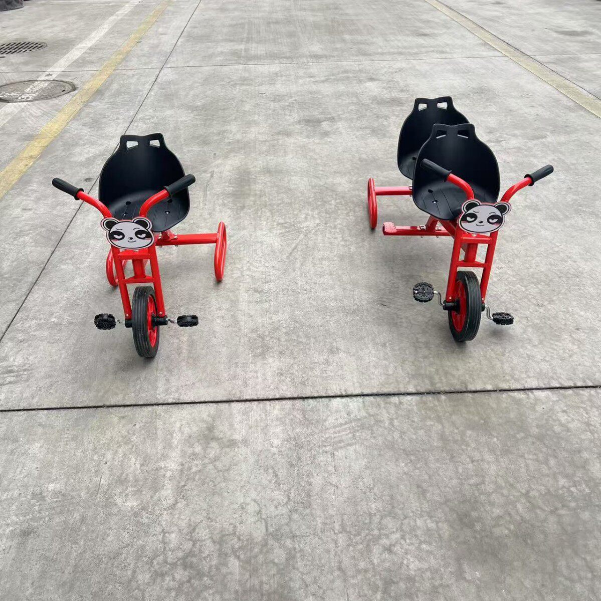 双人冰上自行车 厂家直销钢架亲子休闲脚踏乐园户外冰上自行车