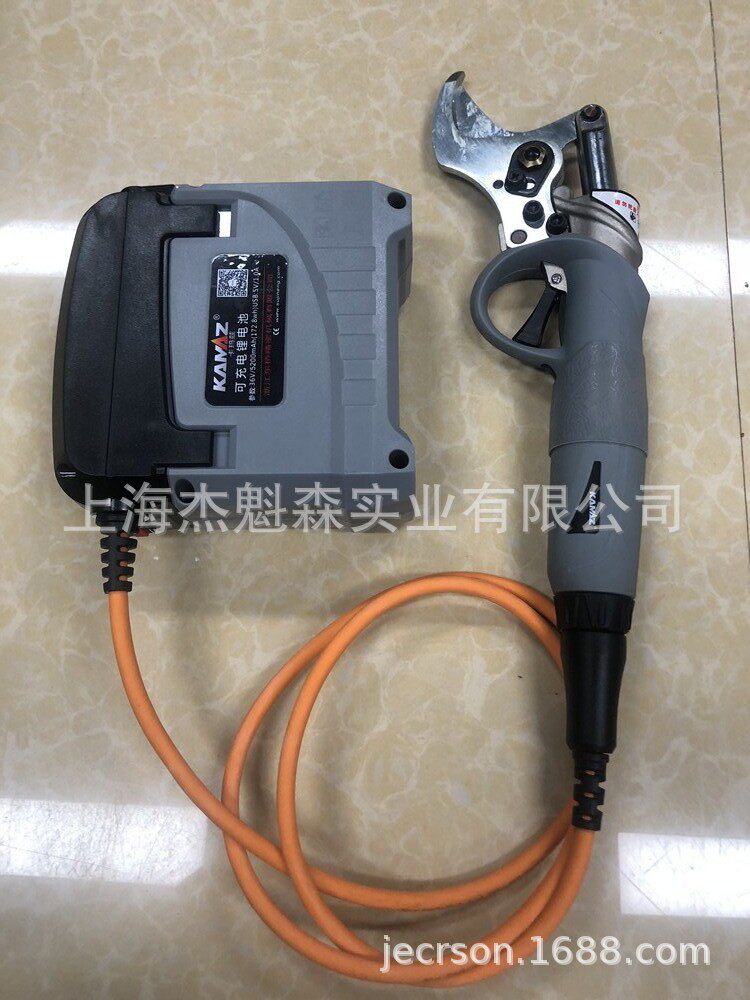 卡马兹电动手持式修枝剪果农用园林剪枝机便携粗枝果枝修剪器电剪
