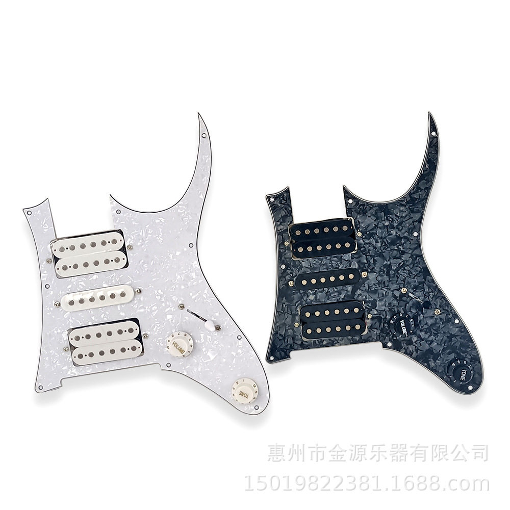 ST 7V 白珍珠 黑珍珠双单双电吉他面板拾音器线路双线圈拾音器