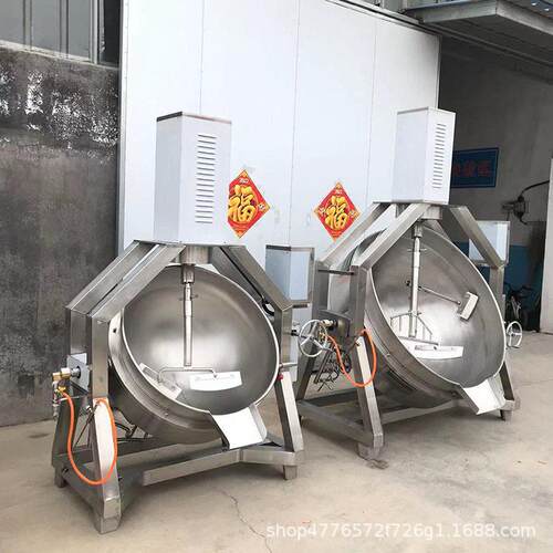 瓜子做酥花酥加工设备当糖归黑豆行514星搅拌炒锅熬生糖化瓜子酥