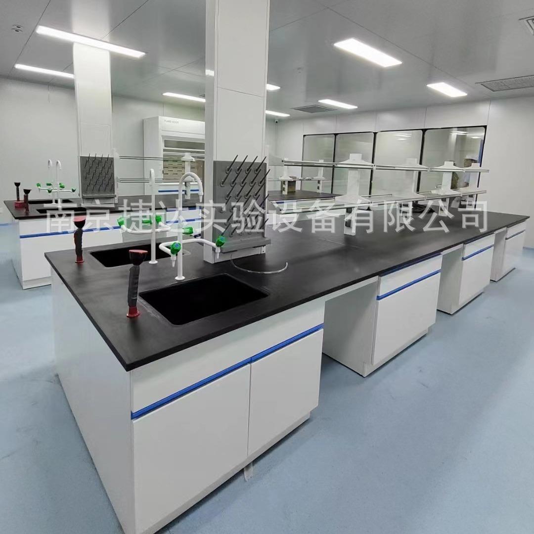 全实桌验中央边台带柜化学操NJJD-030作实验室工钢作立柜理化板试