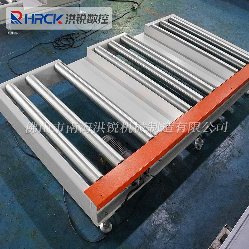 小型动筒流力链吨轮滚输送机3叉车位地辊机木料加工IDD水线传送带