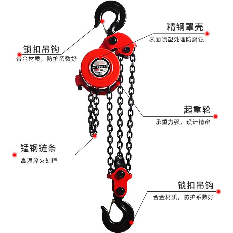 环链起重机电动葫芦 5吨7t.515T*3m0吨吊机20吨30吨提葫升机电 动