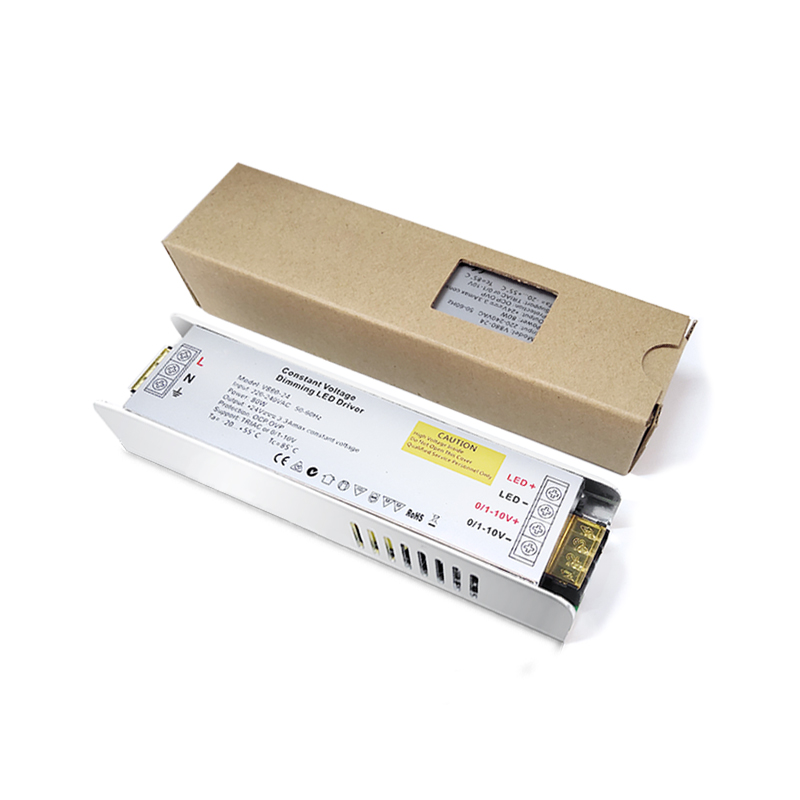 LED灯带调光电源控制器可控硅0/1-10V 0 1到10V驱动24V压智能家居