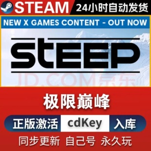 极限巅峰 Steep 全DLC steam平台 激活码 游戏 黄金版 中文正版