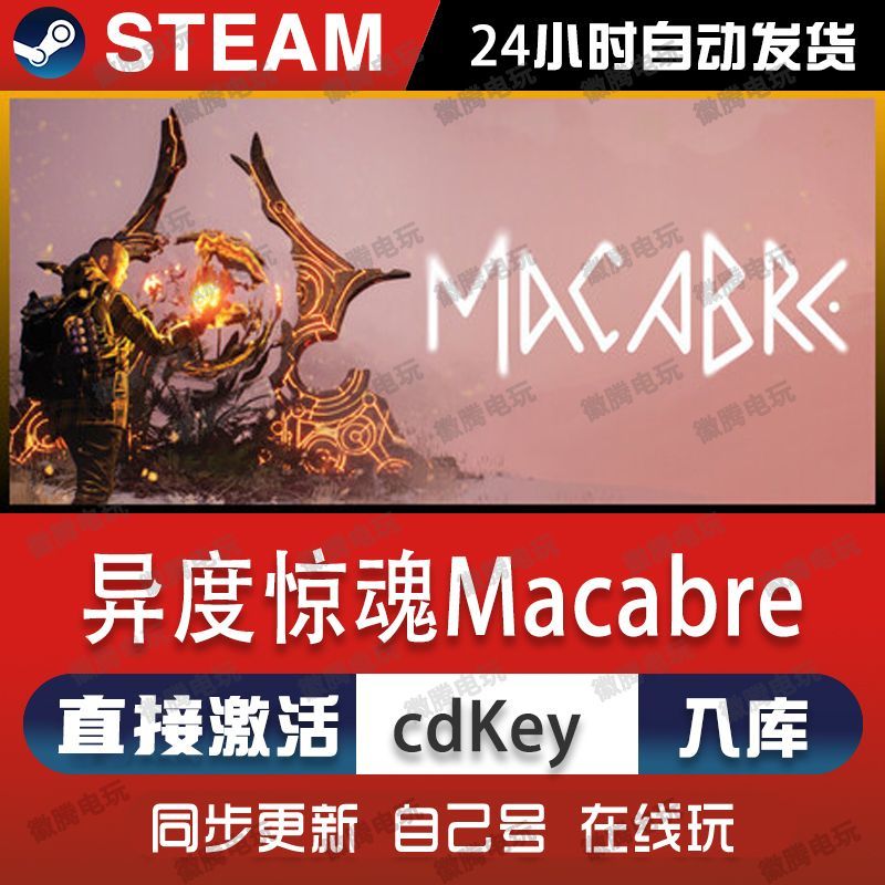 异度惊魂Macabre steam游戏cdkey激活码单机电脑游戏入库全球区pc