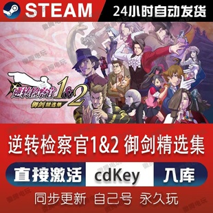 逆转检察官steam激活码cdkey在线国区单机电脑游戏入库兑换码永久
