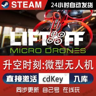 升空时刻:微型无人机steam游戏cdkey激活码单机电脑游戏入库玩pc