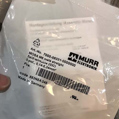 可维修MURR穆尔连接器 7000-08331-0000000议价