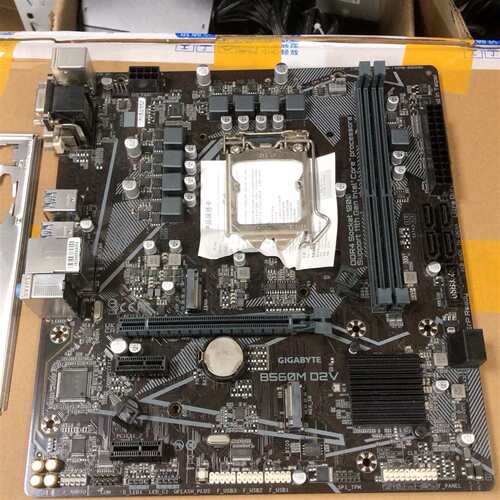 维修技嘉B560M D2V主板，支持11代Intel处理议价