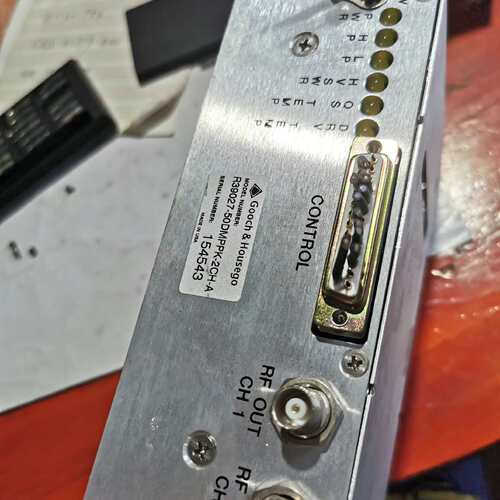 维修R39027-50DMPPK-2CH-A  古奇激光议价