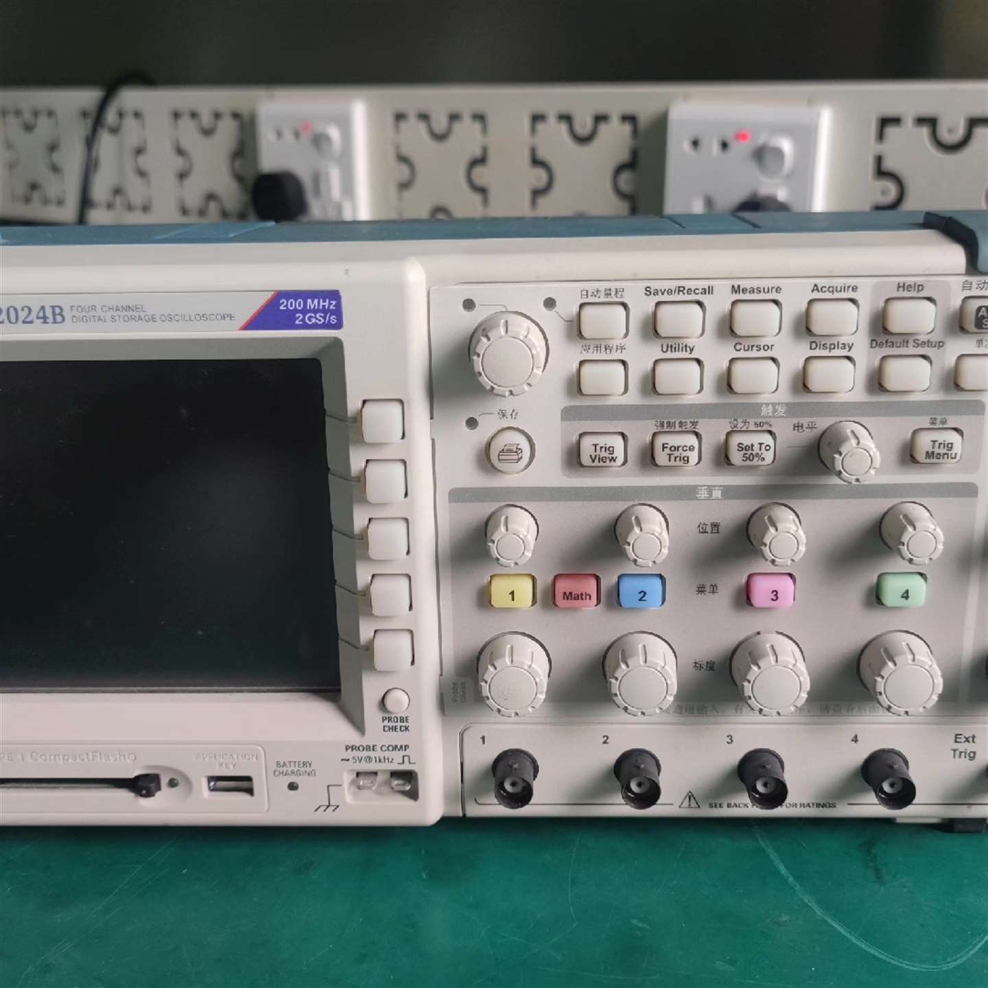 维修泰克TPS2024B隔离示波器，200MHZ 4通道议价
