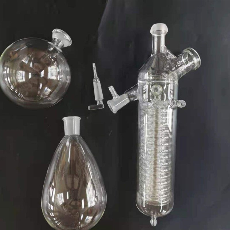 BUCHI旋转蒸发仪冷凝管R215/300布琪旋蒸配件V型冷凝器可定制