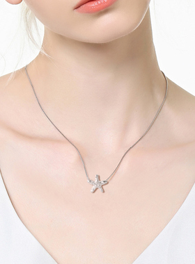 沙滩海星项链女轻奢送女友礼物