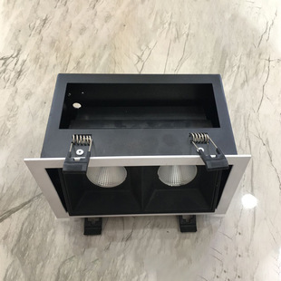 质保三年 30W 厂家直销LED双头斗胆灯 可调角度格栅灯10W20W