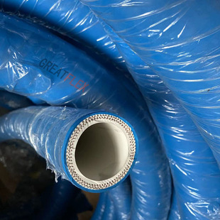 格雷特高压蒸汽橡胶管蓝色夹布胶管热水管RE40直销