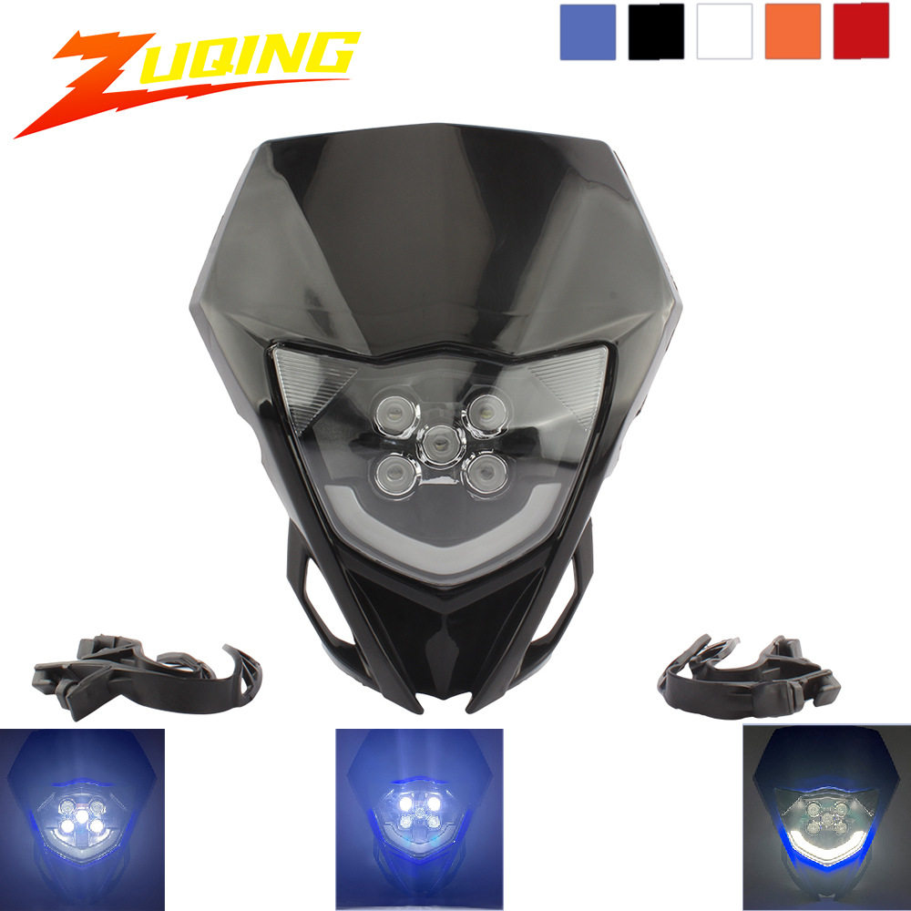 摩托车LED前照灯改装WR/YZ