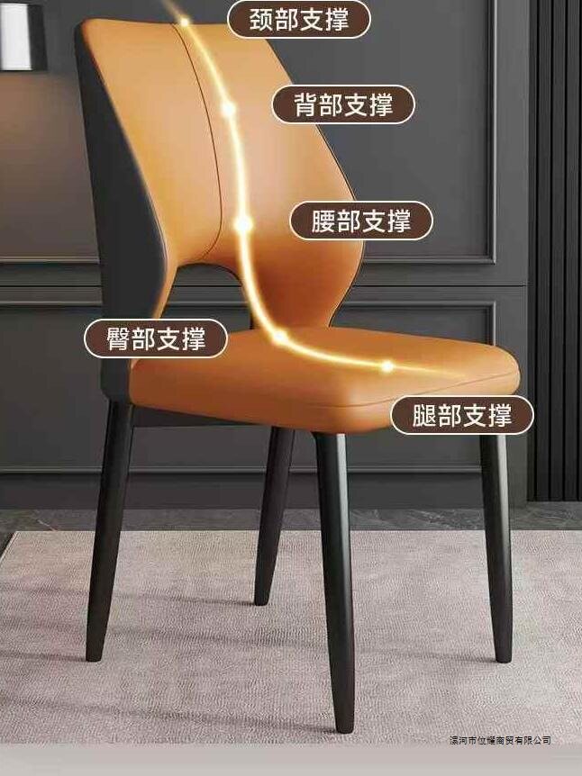 轻奢高端餐椅子简约家用客厅化妆麻将餐桌休闲酒店椅茶桌洽谈椅子