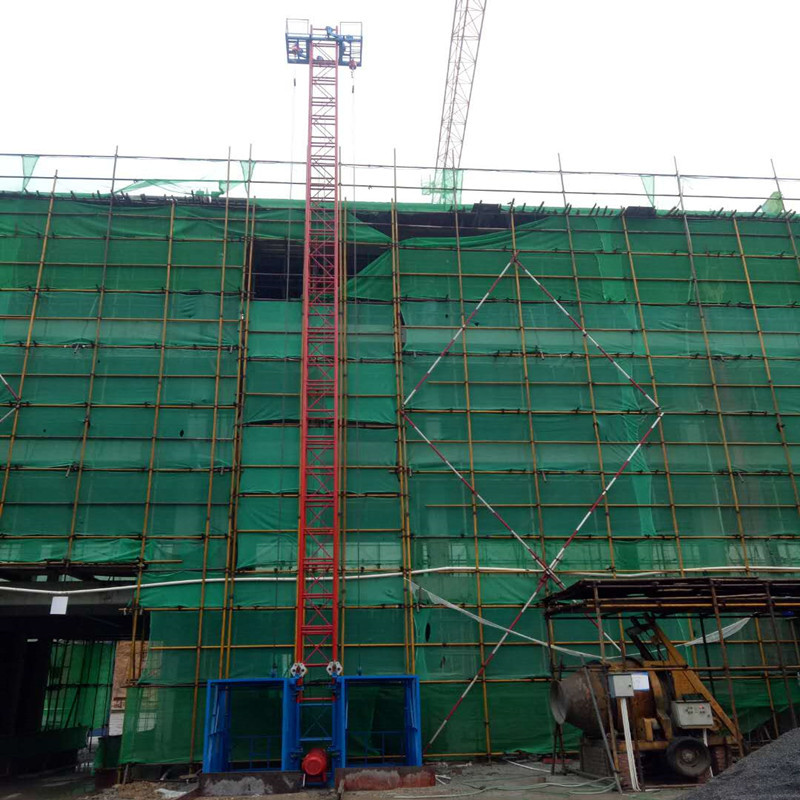 24米建筑地工物料升降机 建筑工程升降机_物料提升机厂家