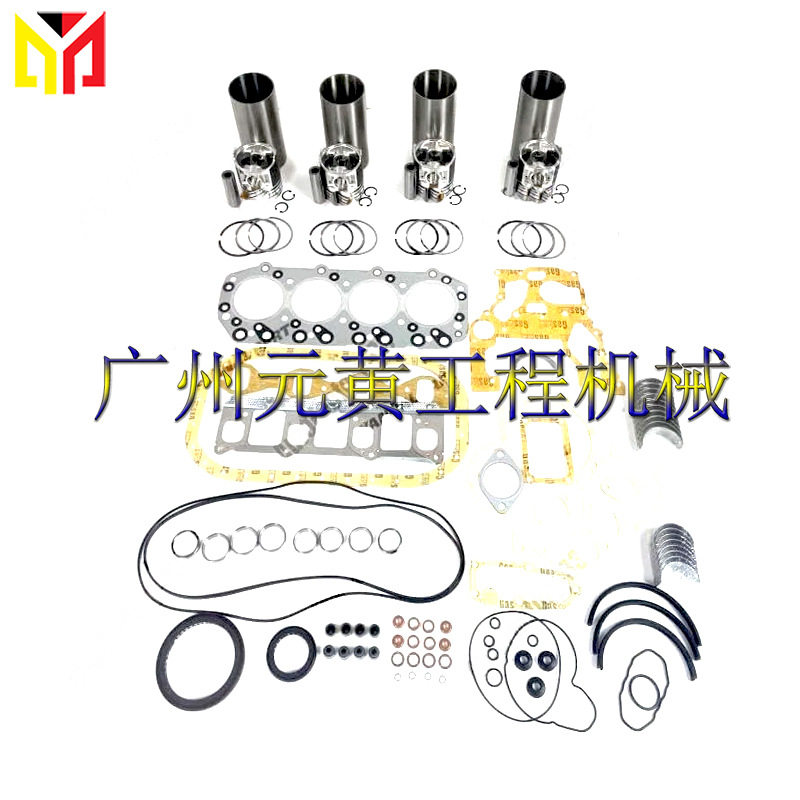 4JE1 适用于五十铃发动机活塞环汽缸套垫片套件大修改造套件