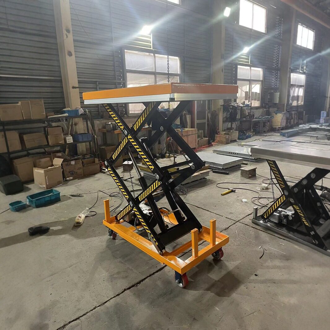 1吨升高3米三剪升降机固定电动升降平台液压卸货平台小型升降货梯