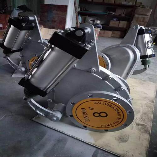 Z643TC-10CDN50气动摆动式陶瓷旋转阀耐冲刷气动旋转阀