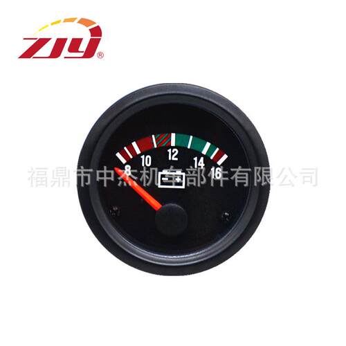 ZJY中杰仪表VDO电压表12v防水数显耐用精准电子汽车