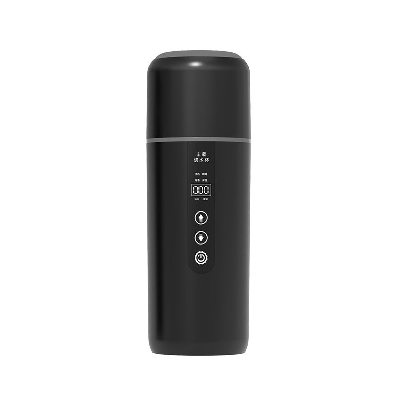 12V24V汽车通用USB电热水杯保温车载烧水杯一体水壶智能防干烧