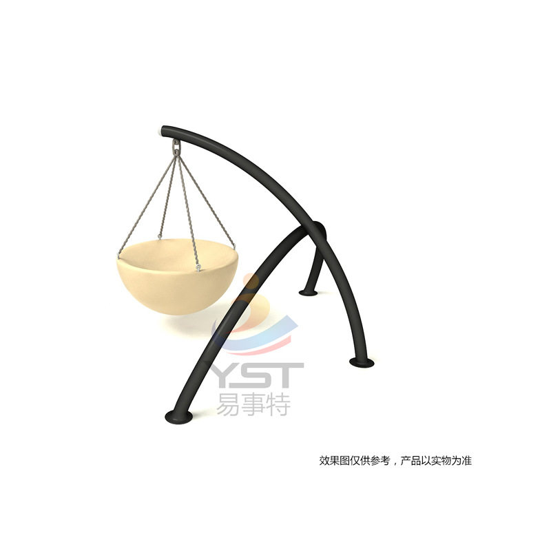 LED发光秋千 户外儿童游乐场休闲亲子秋千商场公园吊椅