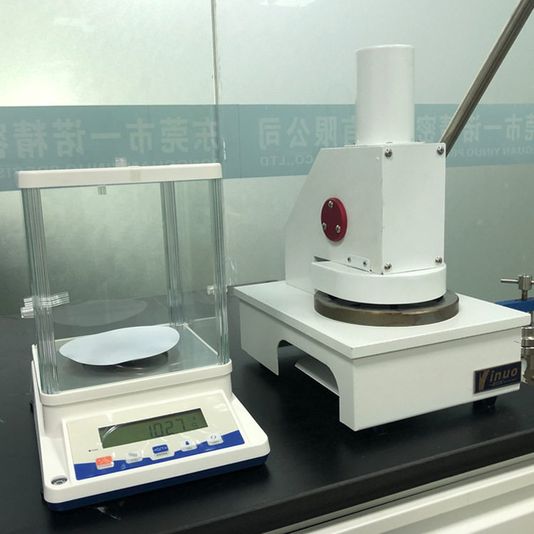 【一诺仪器】分层定量测定仪包装纸箱克重检测瓦楞原芯纸板整套