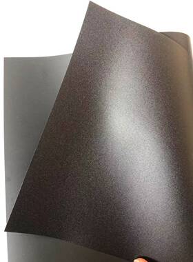 黑色防火无卤PC薄膜KLX康隆鑫阻燃PC-1860B  0.25mm