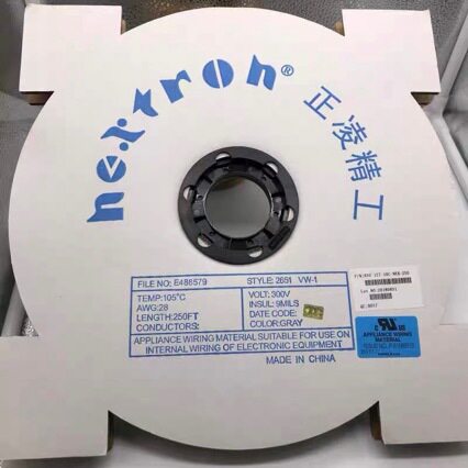 原装正凌精工nextron 10P灰排线 FC压线头配套排线 UL标准7*0.127