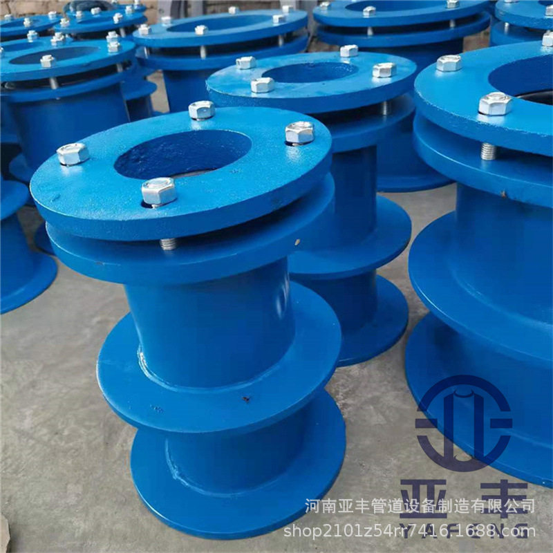 柔性防水套管钢制dn100 穿墙通风管ab型 大口径刚性防水套管