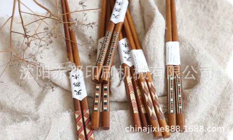 筷子筷身图案烫金机笔杆移印机专业厂家生产