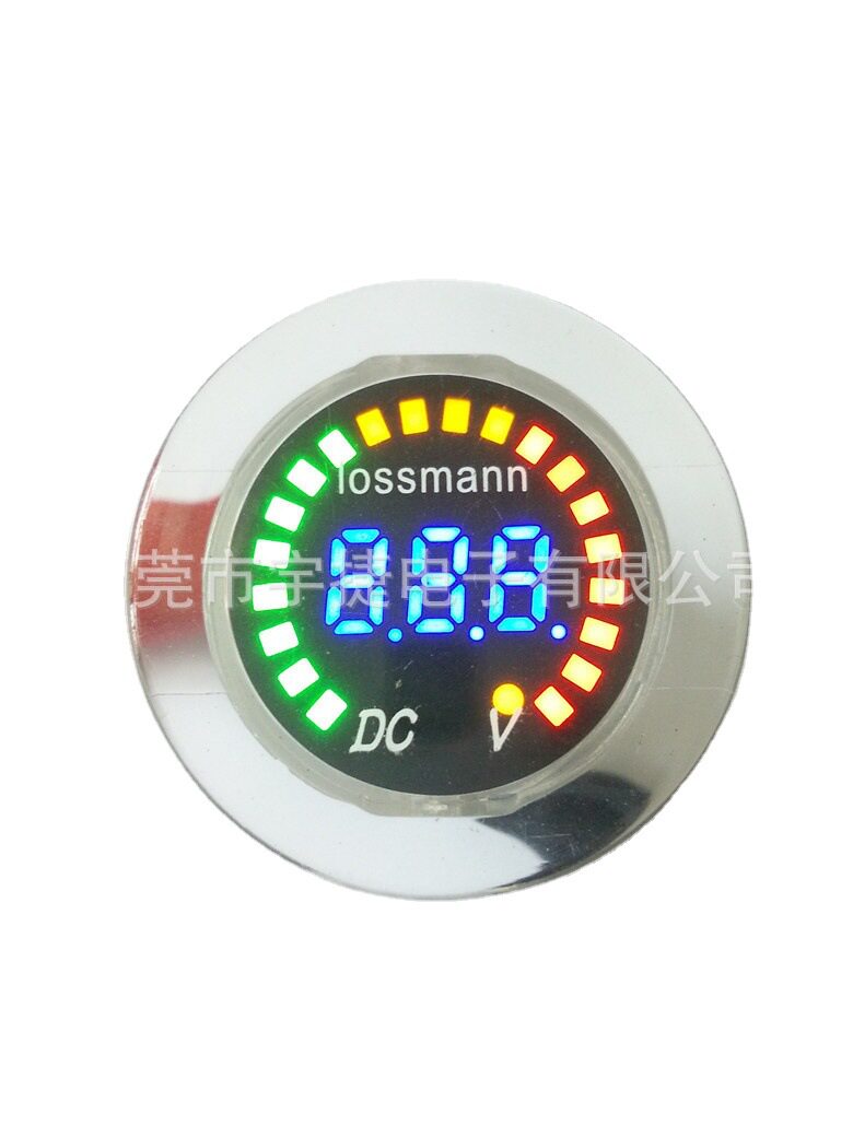 摩托车防水USB车充12-24V彩屏