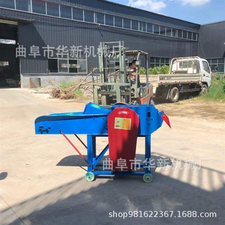 农作物秸秆铡草揉搓粉碎机 养殖场专用碎草机 干湿两用草料粉碎机